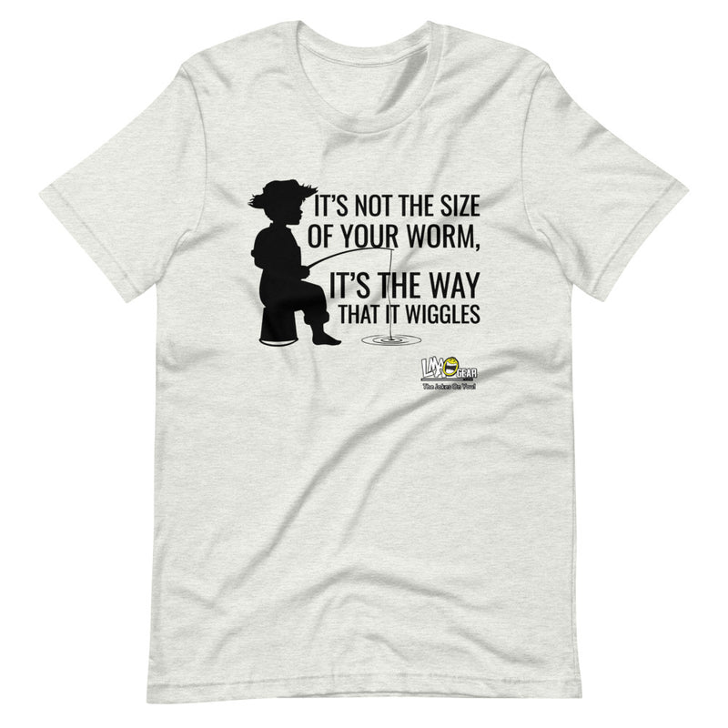 It's Not The Size Of Your Worm Fishing T-Shirt