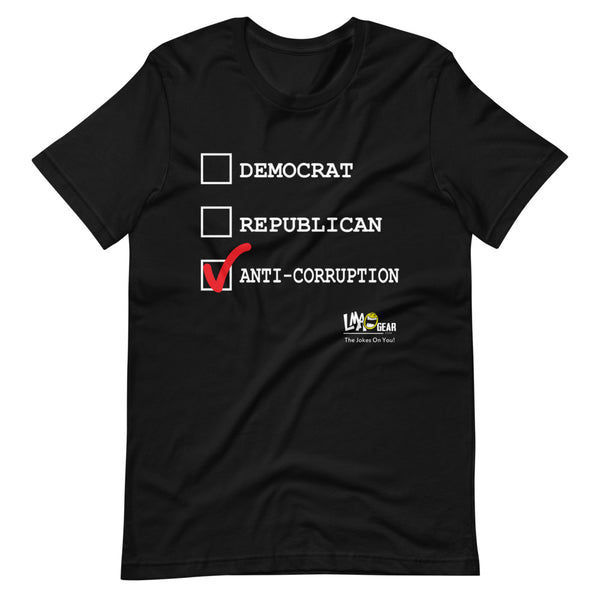 Democrat Republican Anti-Corrupted Political T-Shirt