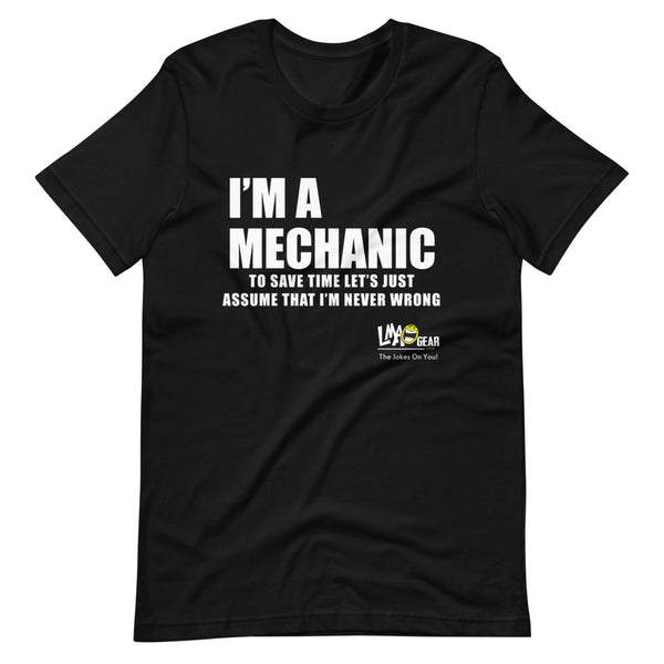 I'm A Mechanic Racing T-Shirt