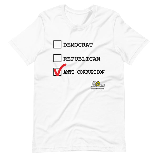 Democrat Republican Anti-Corruption Political T-Shirt