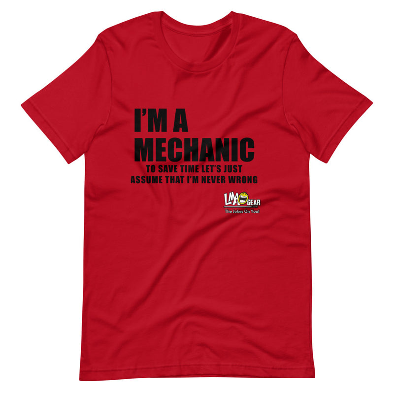 I'm A Mechanic Racing T-Shirt