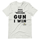 Rock Paper Gun I Win Political T-Shirt