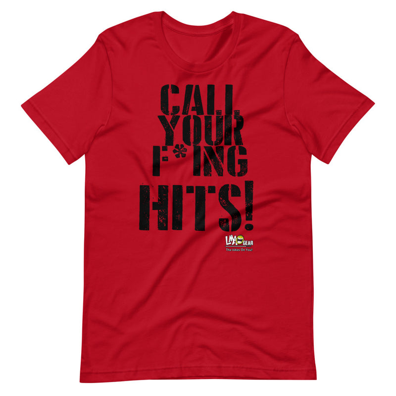 Call Your F*ing Hits Black Airsoft T-Shirt