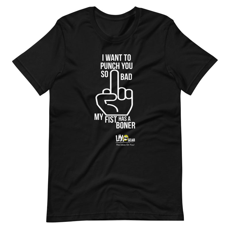 I Want To Punch You So Bad Racing T-Shirt