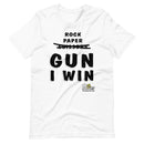 Rock Paper Gun I Win Political T-Shirt