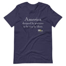 America Designed By Geniuses Political T-Shirt